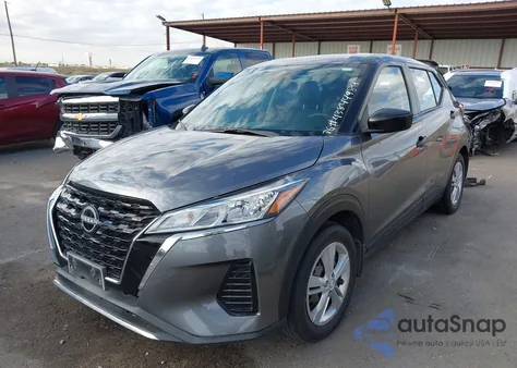 2023 Nissan Kicks S Xtronic Cvt z USA, uszkodzony, nr VIN 3N1CP5BV9PL570965